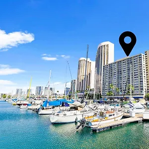  Apartment Waikiki Ilikai Marina United States